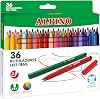 CALOTO Alpino 36 pennarelliAstuccio da 36 pennarelli punta da 3 mmPennarelli per inchiostro lavabilePennarelli per bambiniMateriale scolastico e per ufficio