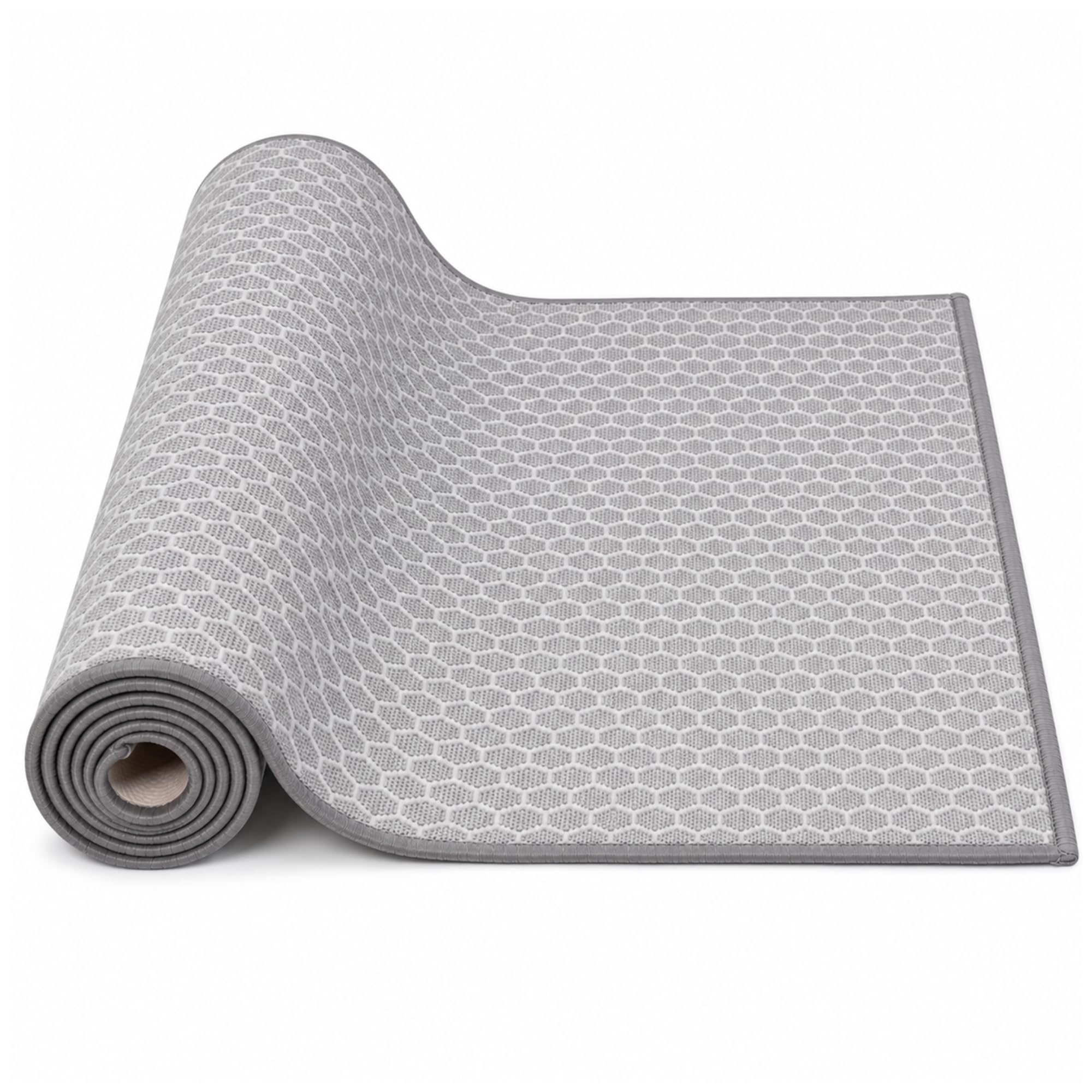 Floordirekt Teppichläufer Tralee 80 x 600 cm - Läufer für Küche, Flur & Wohnraum - Feinschlingen Teppich - rutschfest & antistatisch - Küchenläufer Flurteppich Flurläufer
