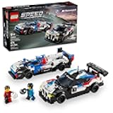 Speed Champions BMW M4 GT3 & BMW M Hybrid V8 Race Cars, BMW Toy for Kids with 2 Buildable Models and 2 Driver Minifigures, Car Toy Birthday Gift Idea for Boys and Girls Ages 9 and Up, 76922
