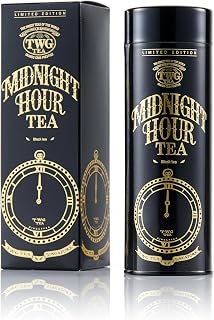 TWG Tea | Midnight Hour Tea | Tè Nero | Citronella e Frutti Tropicali | Latta Haute...