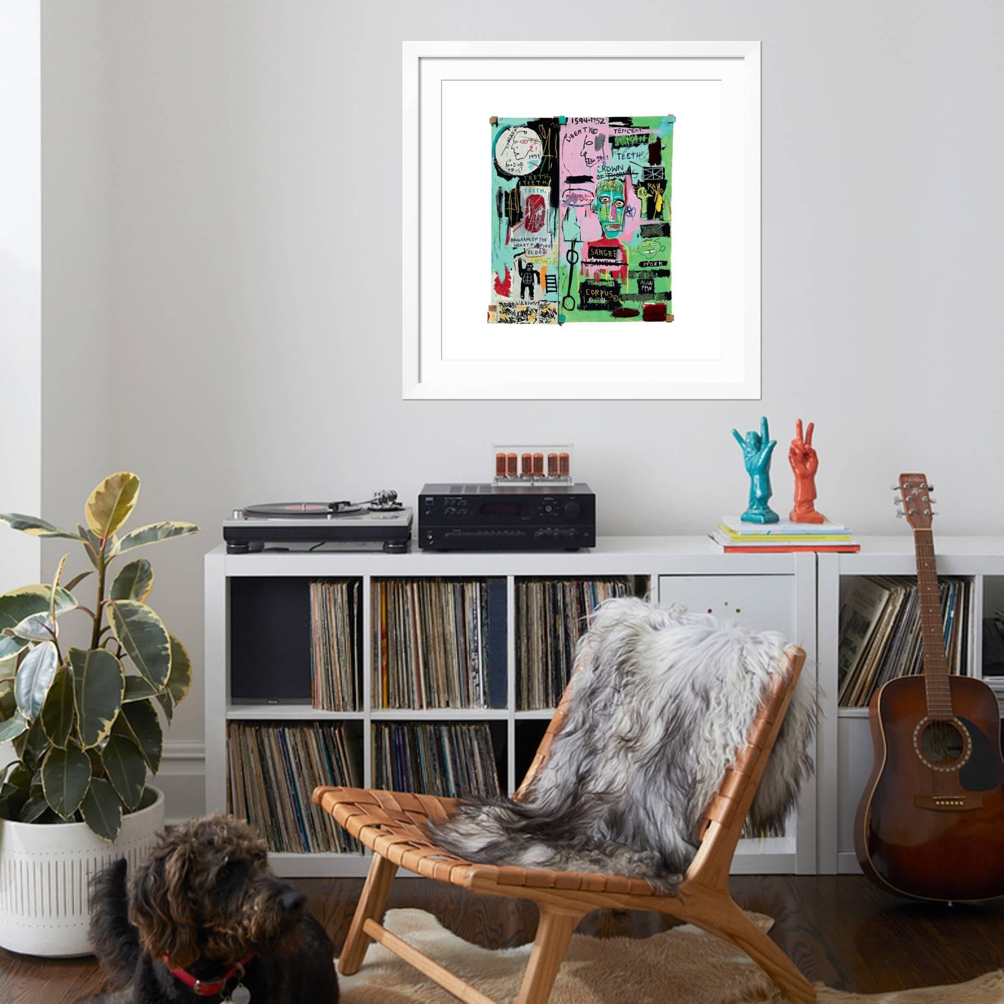 Amazon.com: ART.COM Wall Giclee Print In Italian, 1983 on White