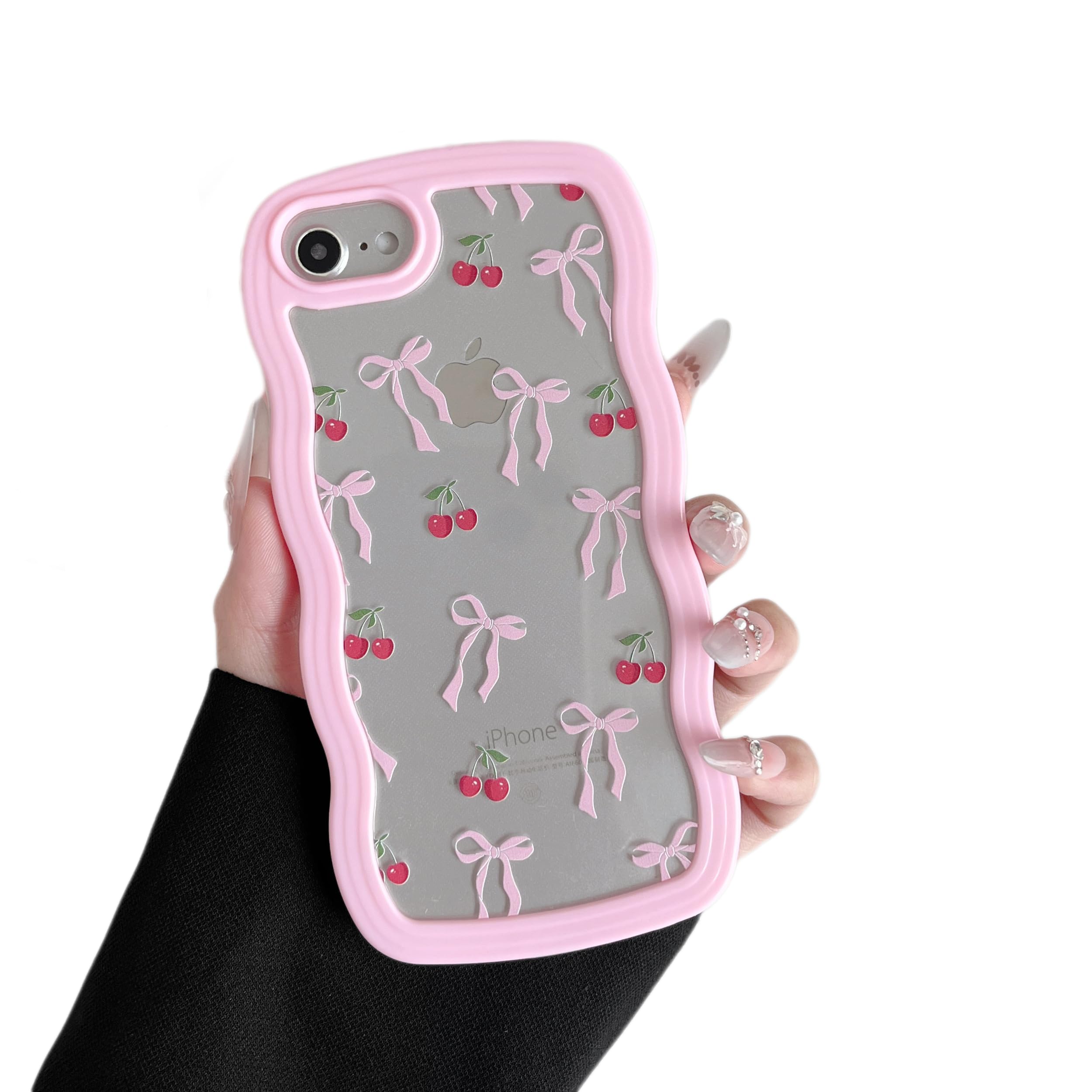 Coque iPhone 7/8/SE ZTOFERA rose pêche silicone fin - 8
