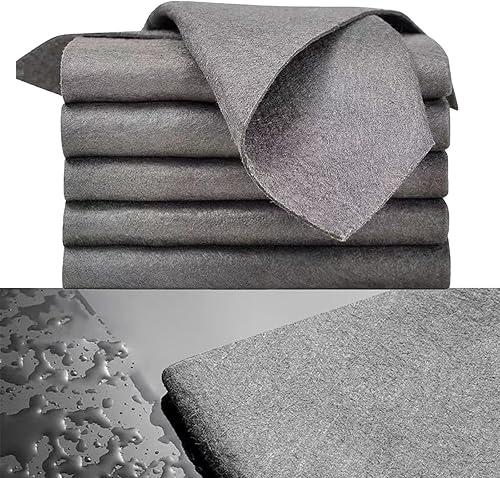Sparkclean - Paños de limpieza mágicos gruesos, paño de limpieza reutilizable, se puede utilizar para ventanas, vidrio, muebles, autos y otras