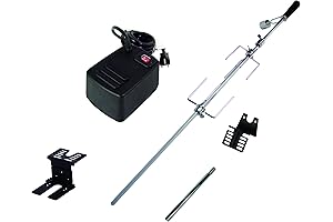 Dyna-Glo Charcoal or Gas Grill Universal Heavy Duty Rotisserie Kit