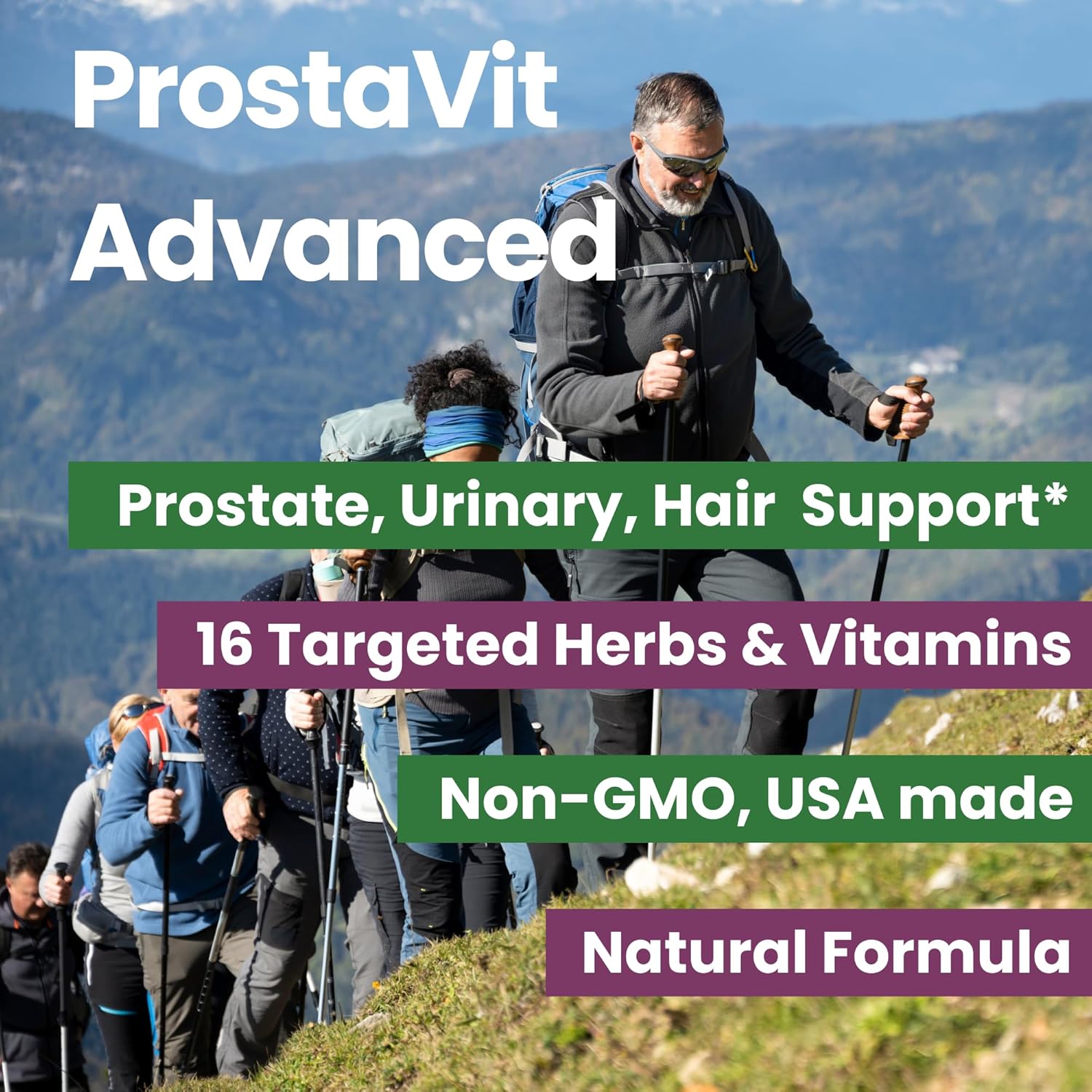 Prostavit Prostate Support Supplement for Men – Saw Palmetto 600mg, Pygeum Bark, Pumpkin Seed, Nettle & Zinc – Urinary Flow, Bladder Control, Reduce Nighttime Urination, Prostate & Hair Health 60 Caps - Image 6