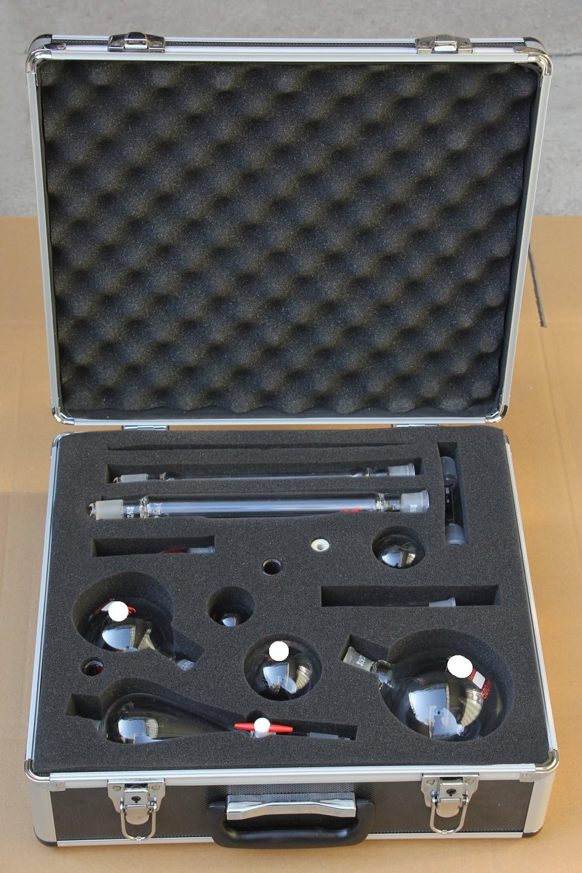 Set di vetreria da laboratorio 19/22 - Kit di chimica organica da 15 pezzi for uso in laboratorio