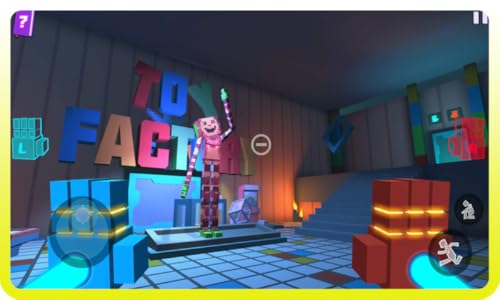 Escape from Creepy Blue Monster toy factory
