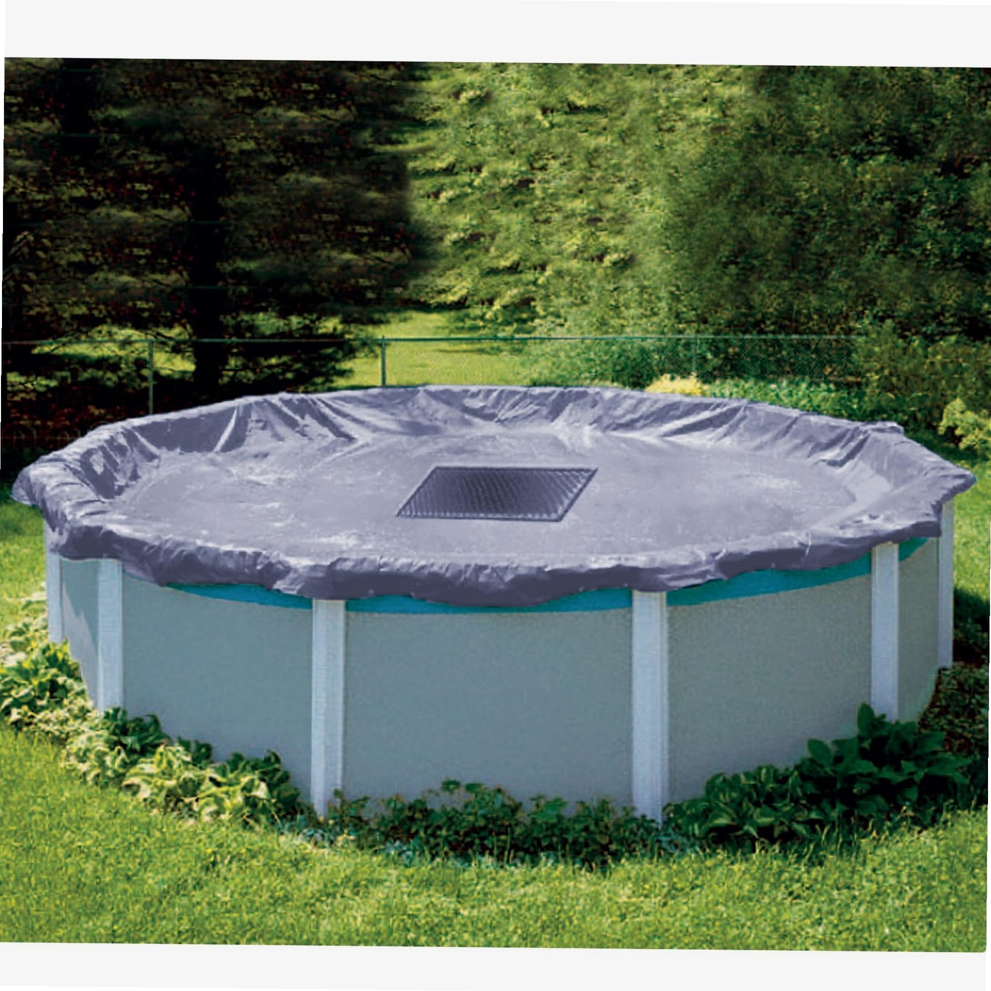 WERKA PRO Telo di Protezione 140g/m2 Piscina Fuori Terra Rotonda Telo Ø6m per Piscina Ø5,4m