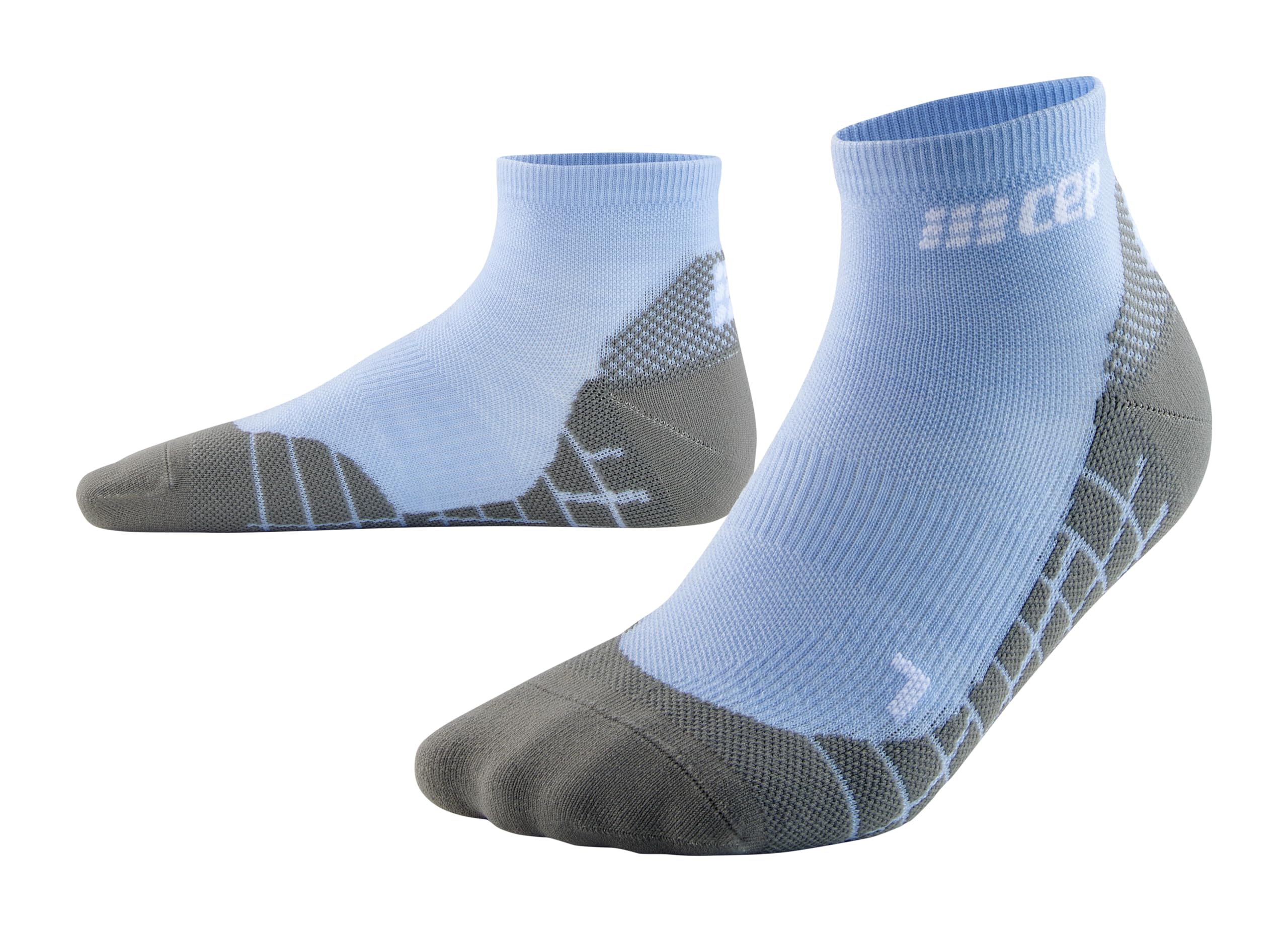 CEP - HIKING LIGHT MERINO LOW CUT SOCKS REDESIGN für Damen | Wandersocken aus Merinowolle mit Kompression | Trekkingsocken für leichte Beine