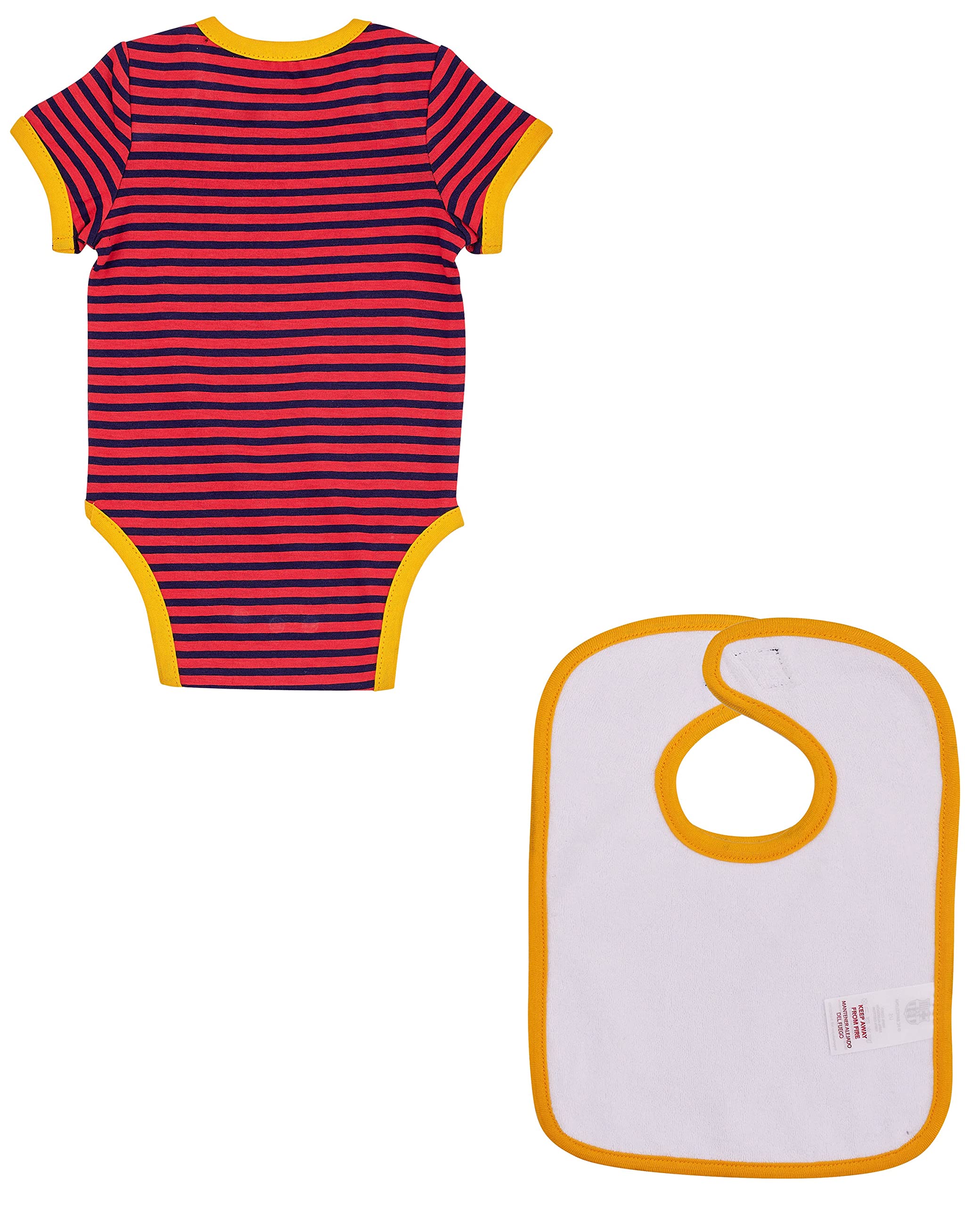 Body Bavoir Barça - Collection Officielle FC Barcelone - bébé garçon