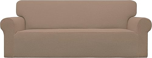 Easy-Going - Funda elástica para sofá, 1 pieza, suave, con parte inferior elástica, protector de muebles para niños, tela jacquard de elastano y
