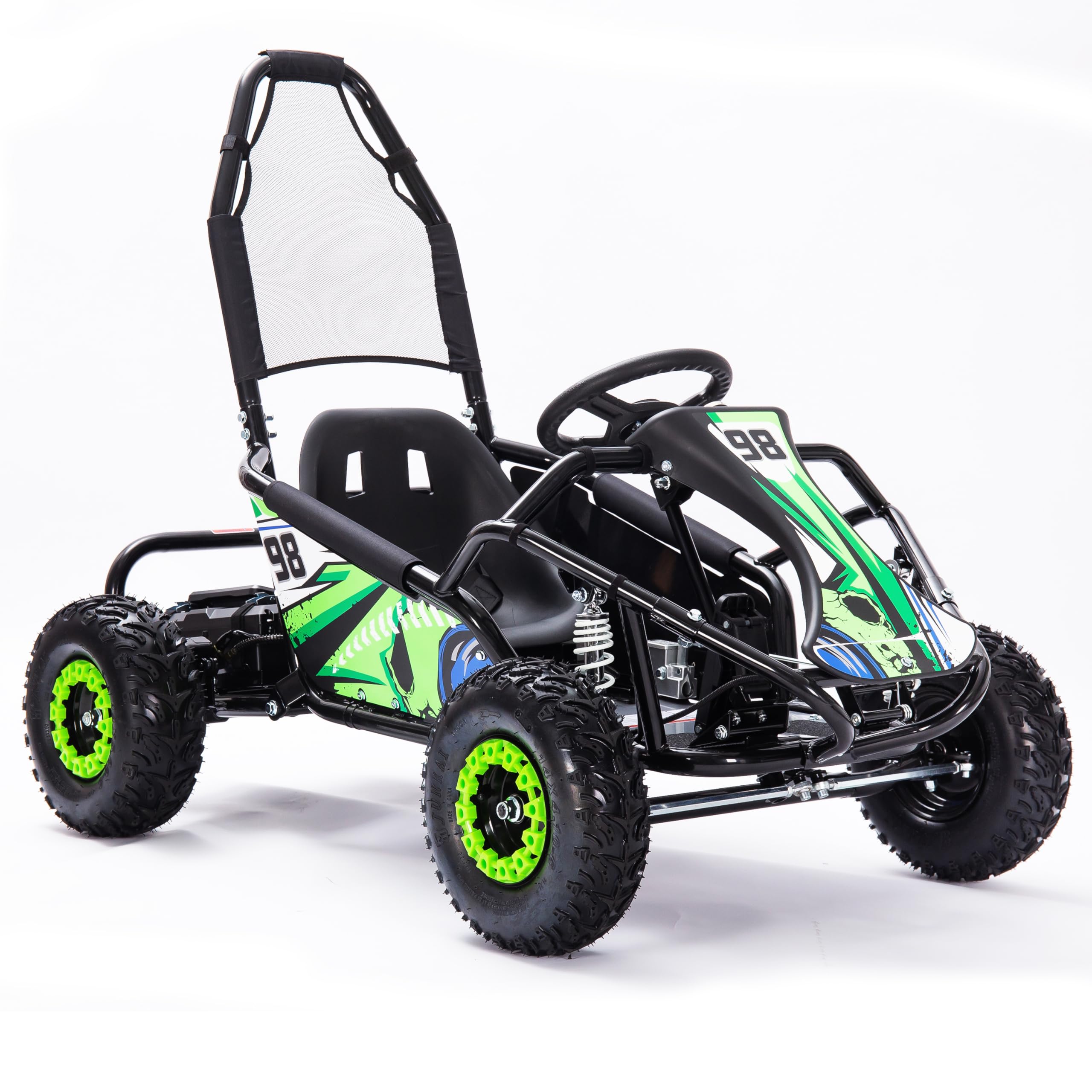 Buy 48V 500W Electric Go Karts for Kids 8-14 Old Power Off-Road Truck 3 ...