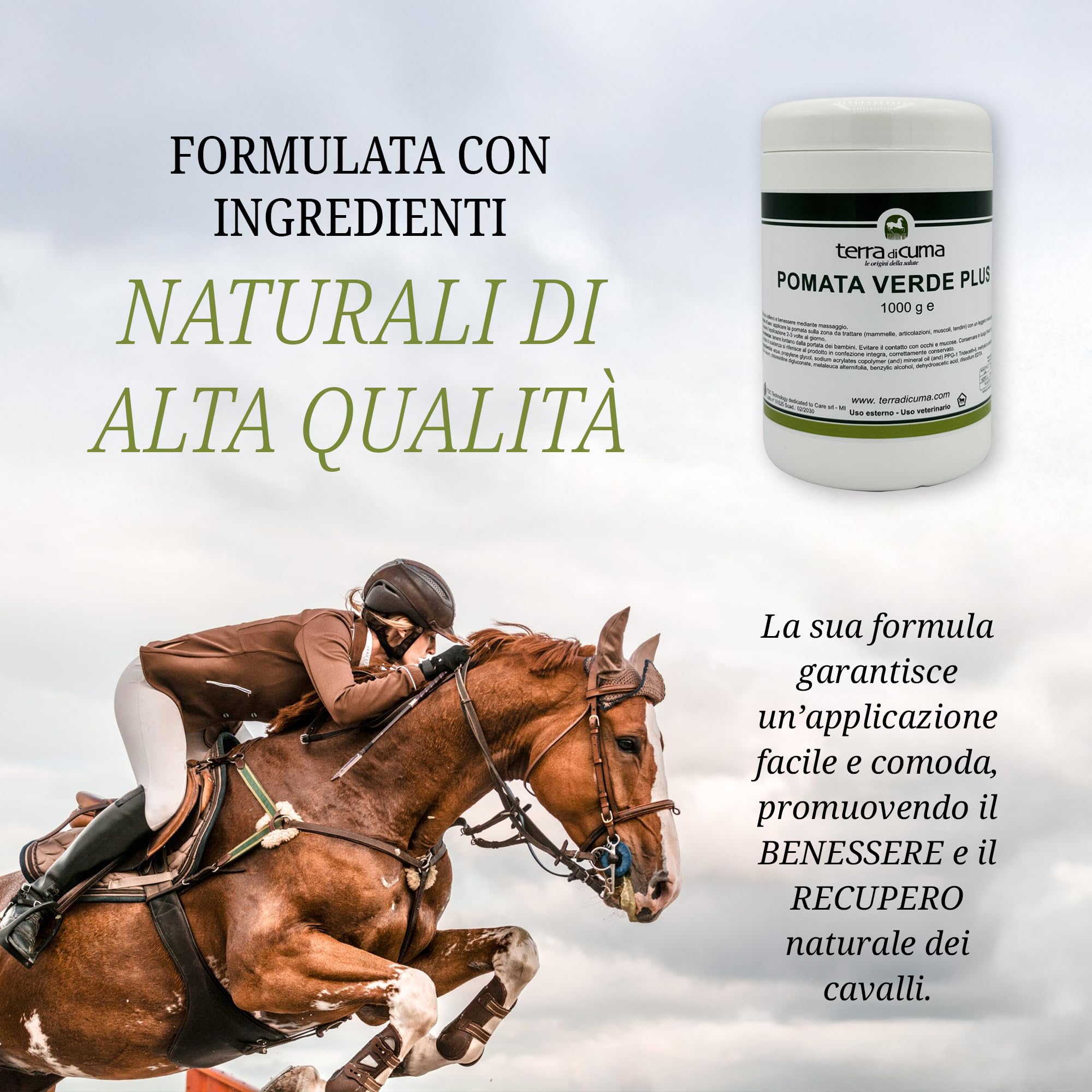 Terra di Cuma Pomata Verde Plus - 1 Kg