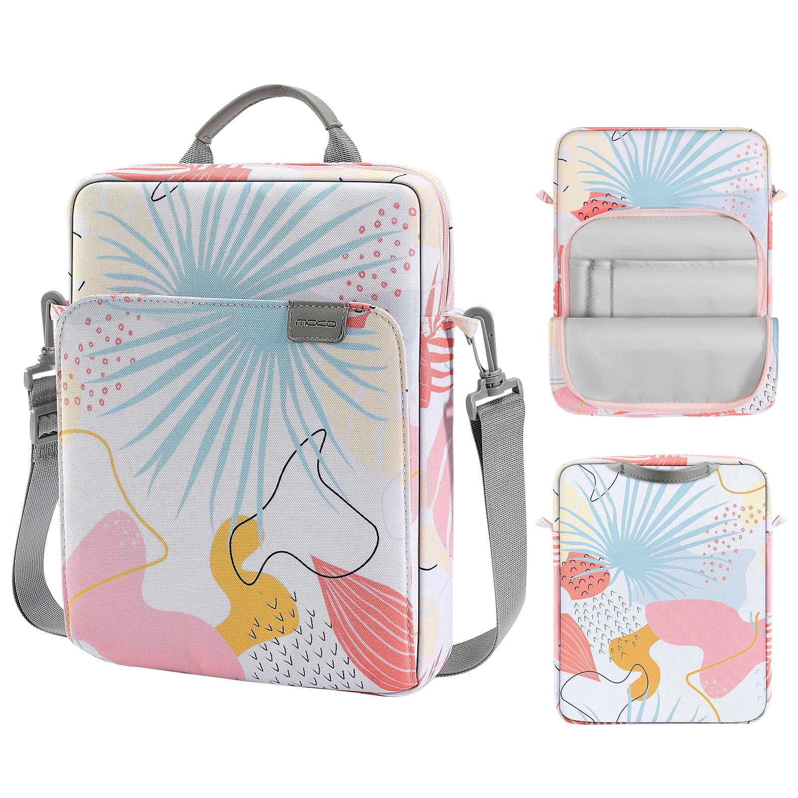 MoKo 13.3-14 Inch Laptop Sleeve Bag Fits MacBook Pro M3/M2 14" 2023, MacBook Pro 13" M2, New MacBook Air 13.6" M3/M2 2024/2022,Tab S8 Ultra 14.6",