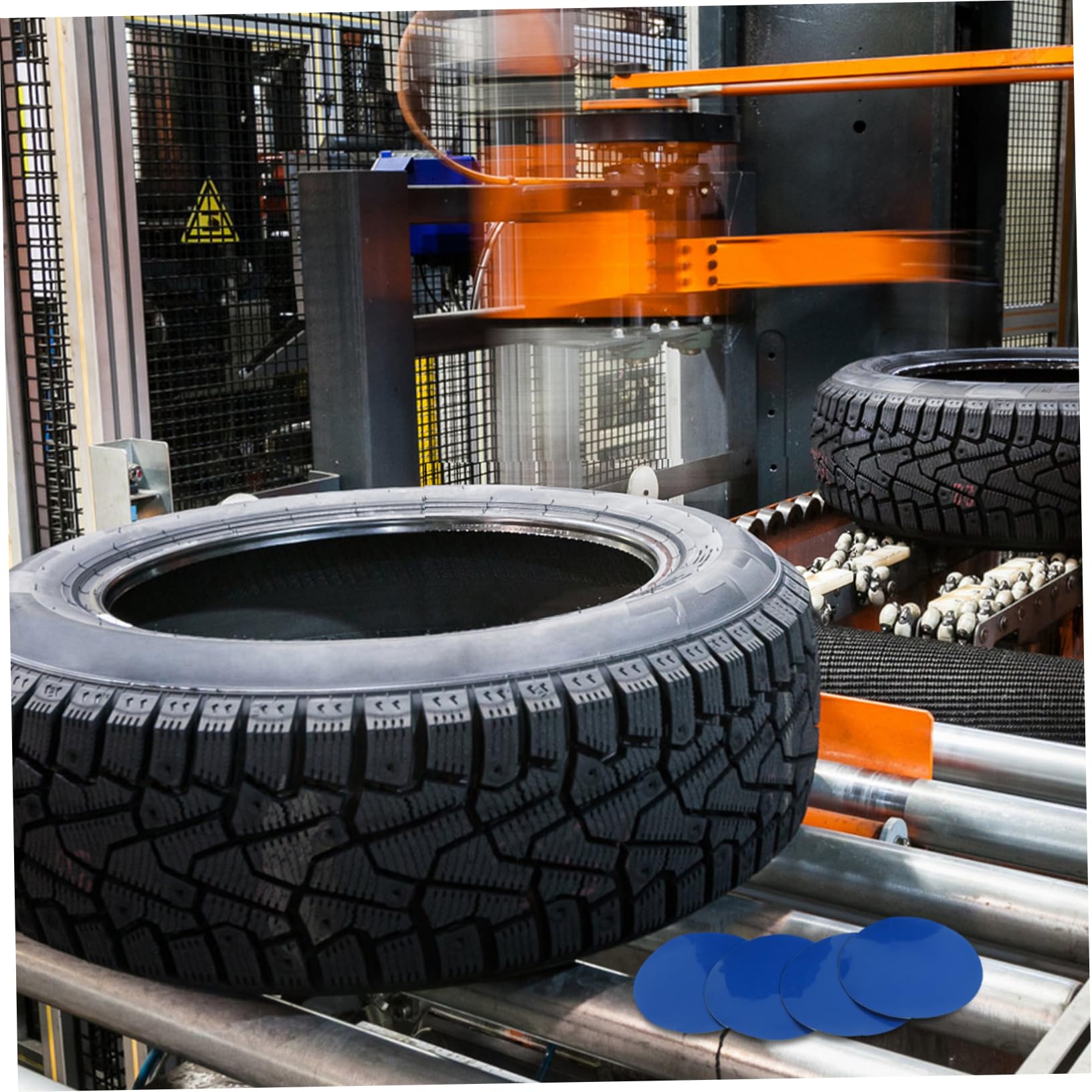 STOBAZA Tire Repair Kit 80pcs 58mm Tire Patch for Car Motorcycle Bike Heavy Duty Rubber Repair Patch