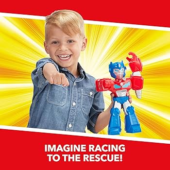 Transformers Rescue Bots Academy Optimus Prime 10-inch Figure