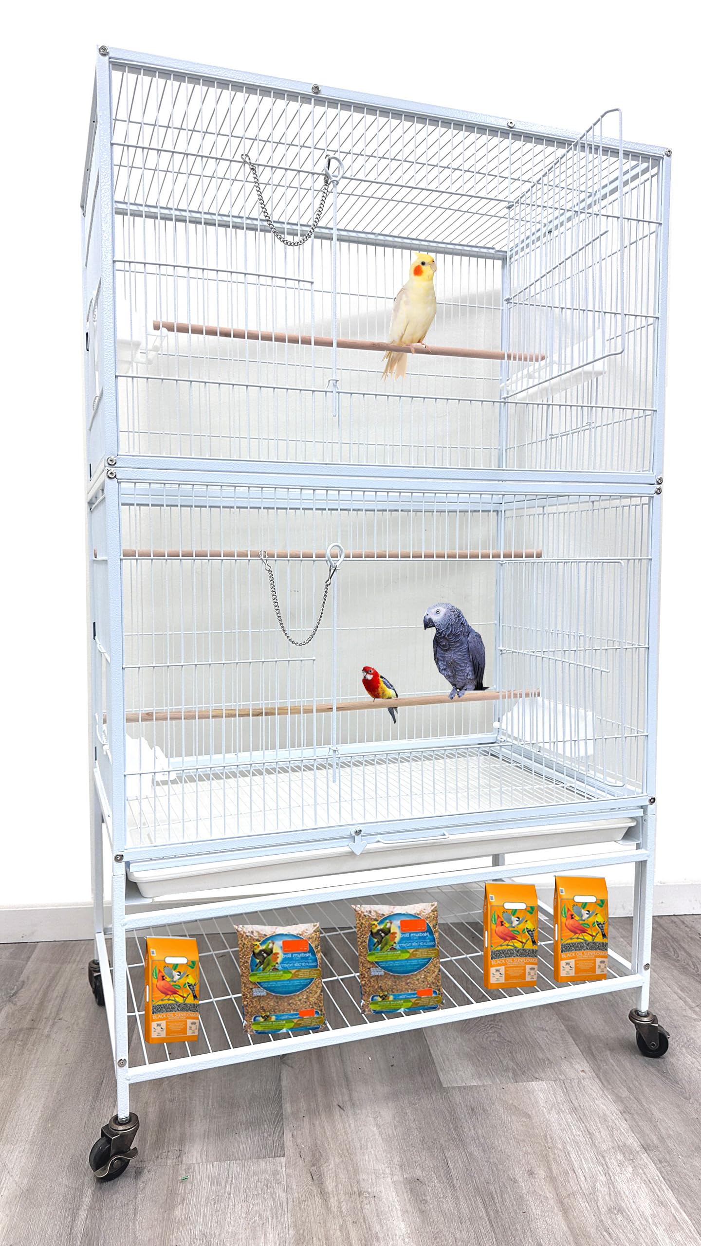 Mcage Extra Large Wrought Iron Flight Cage