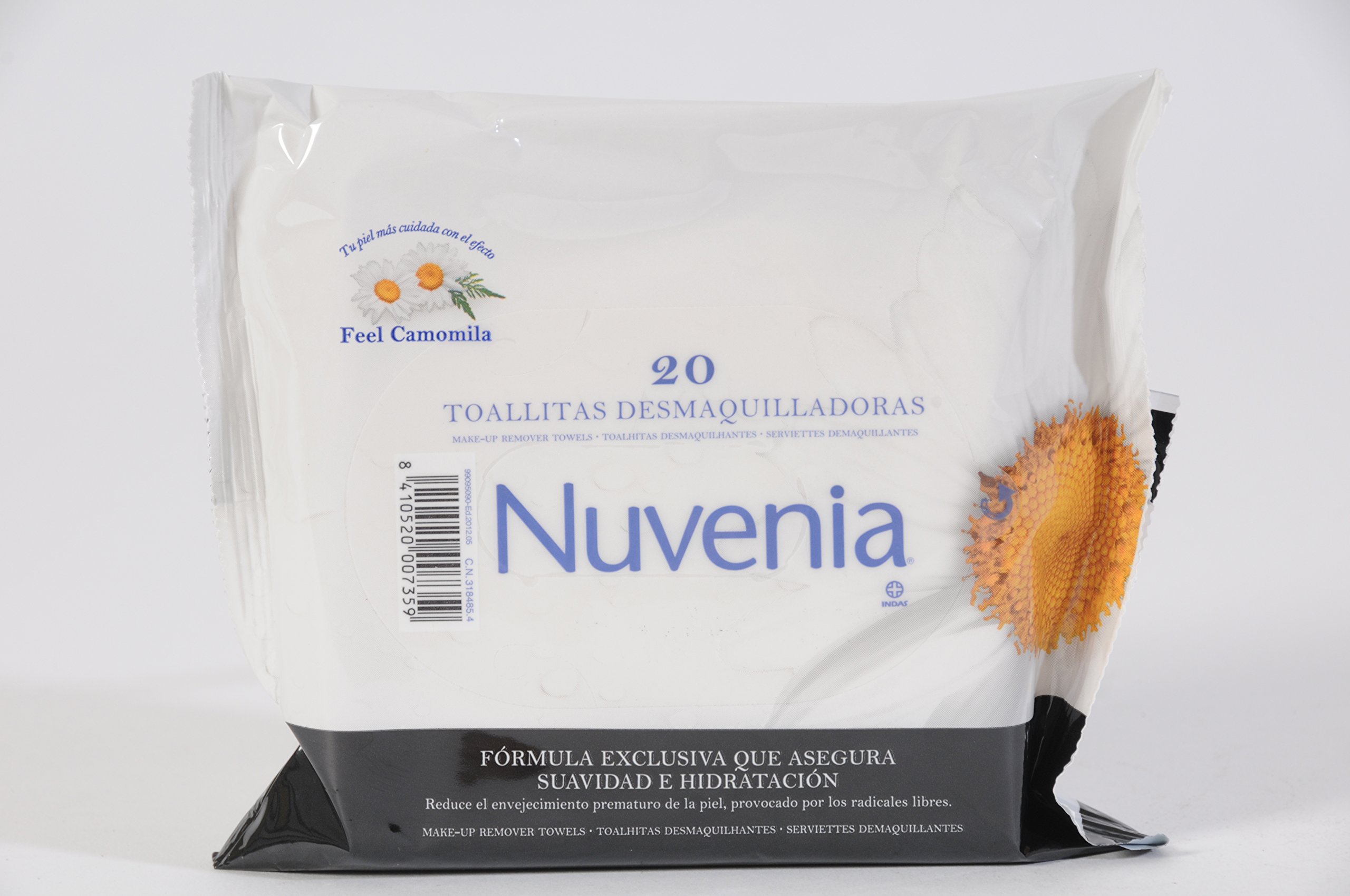 NUVENIA TOALLITAS DESMAQ. INDAS 20 UDS