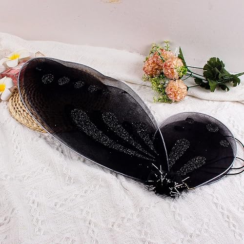 Miniatura 14 de ZIRICHER Alas de hadas grandes para niñas, alas de hada de mariposa, regalo de fiesta de cumpleaños para niños