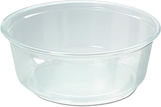 Fabri-Kal FABPK8SC Microwavable Deli Containers 8oz Clear 500/Carton