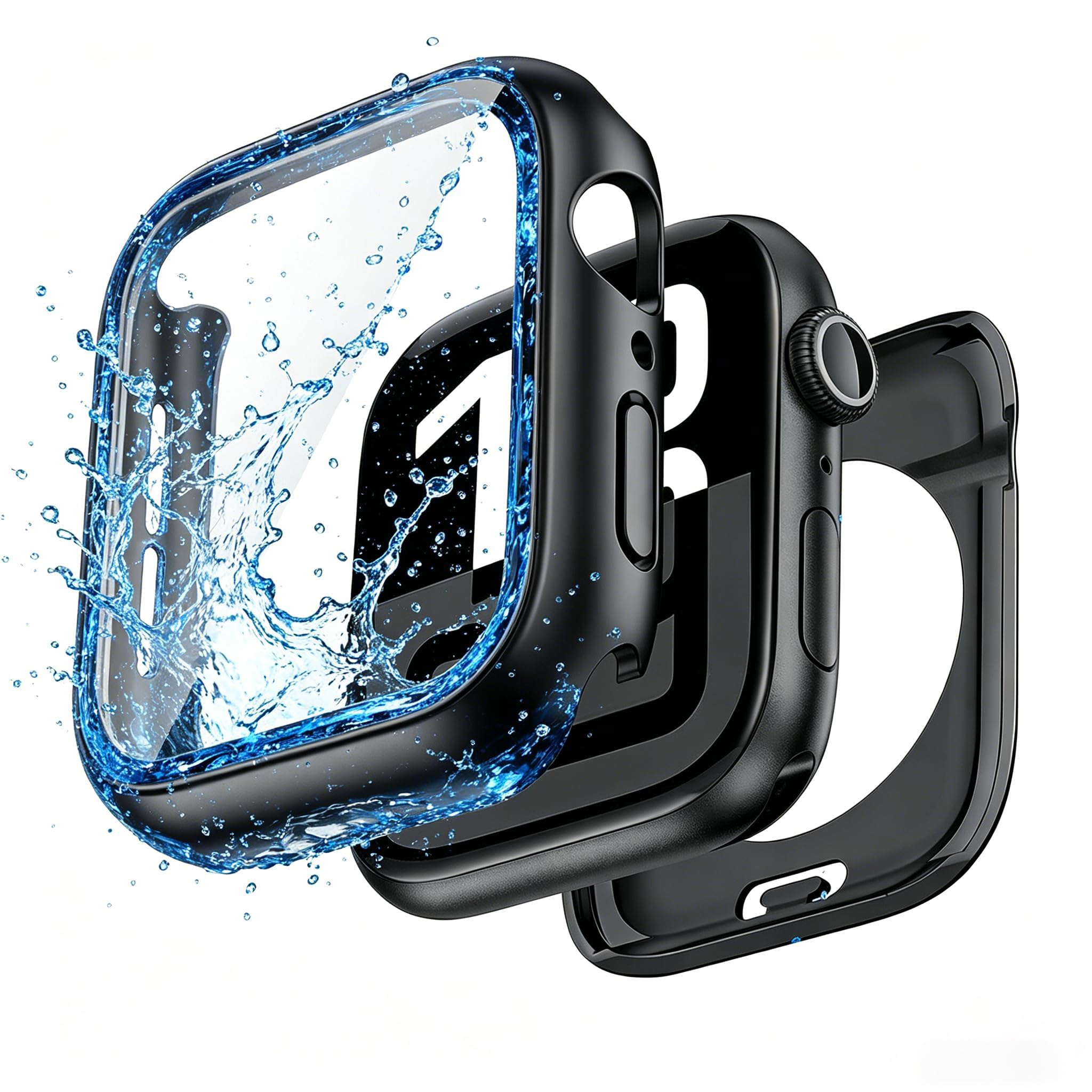 【360°防水保護】POLINK アップルウォッチ カバー 防水 対応 Appl…