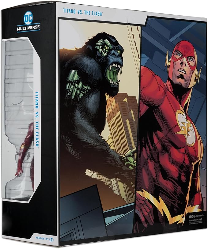 McFarlane Toys - DC Multiverse Titano vs The Flash 2 Pack miniatura 12