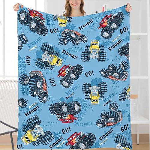 Miniatura 2 de Mon-Ster - Manta de forro polar súper suave, manta de franela acogedora para sofá y cama, 50 x 40 pulgadas, para niños