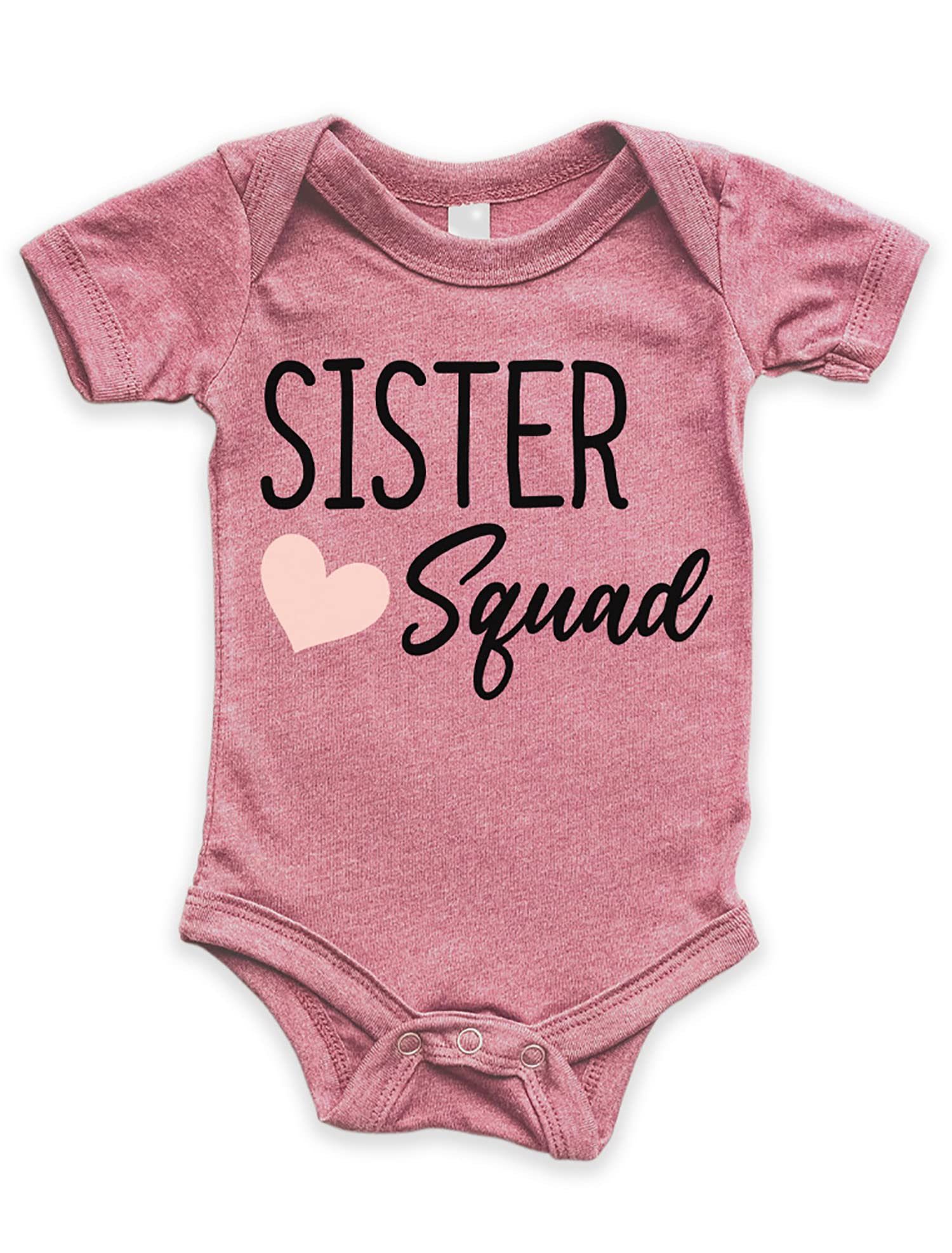 Teeny Fox Sister Squad T-Shirt Set Gift For Sibling Matching Shirts Outfits