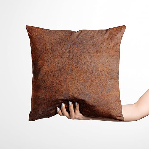 Miniatura 7 de Fundas de almohada óxido para decoración del hogar, dormitorio, funda de cojín retro óxido para cama, sofá, 2 juegos, 18 x 18 pulgadas