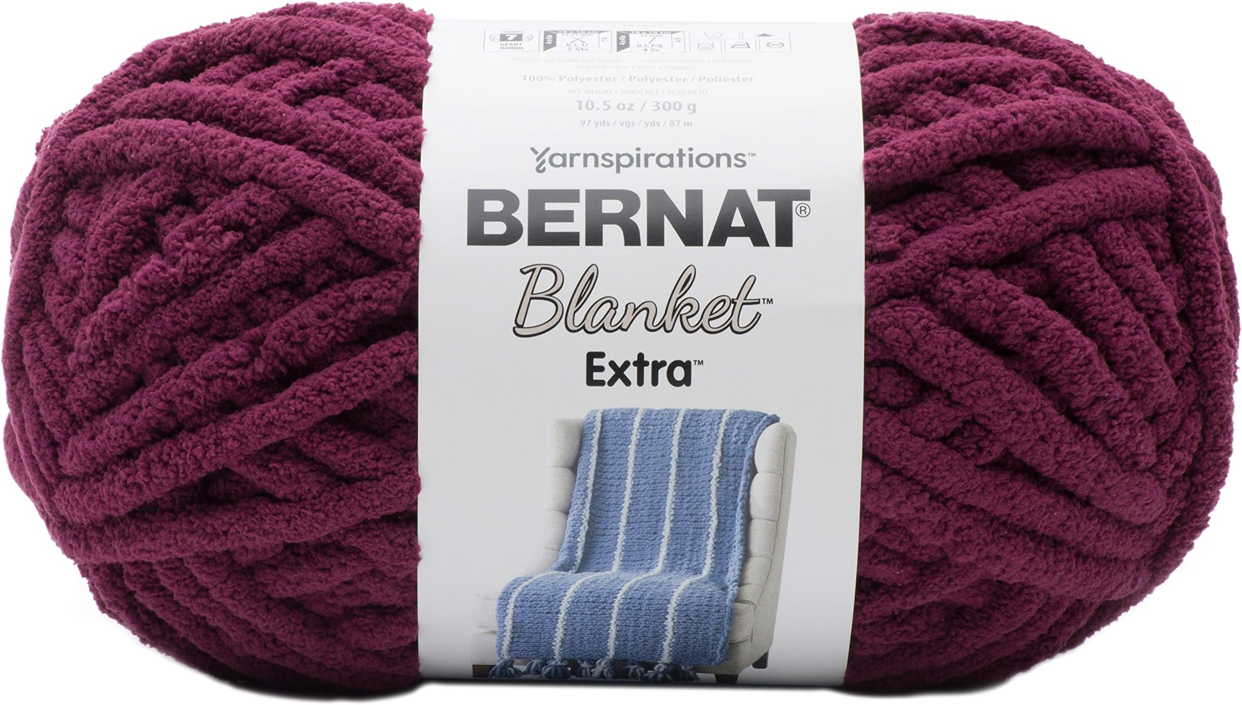 Blanket Extra, Burgundy Plum