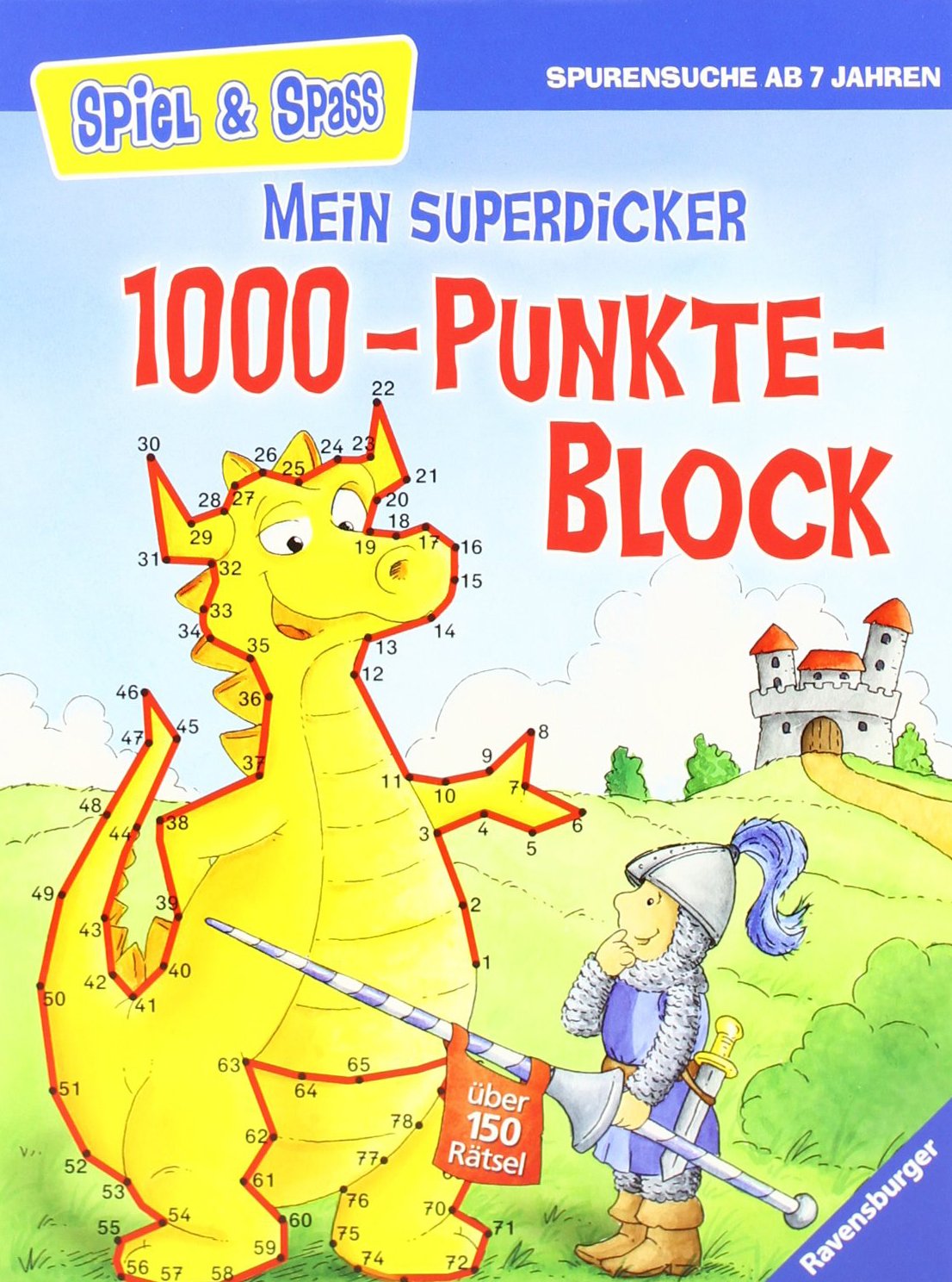 Mein superdicker 1000-Punkte-Block: Spurensuche. Über 150 Rätsel (Spiel & Spaß - Rätselblock)