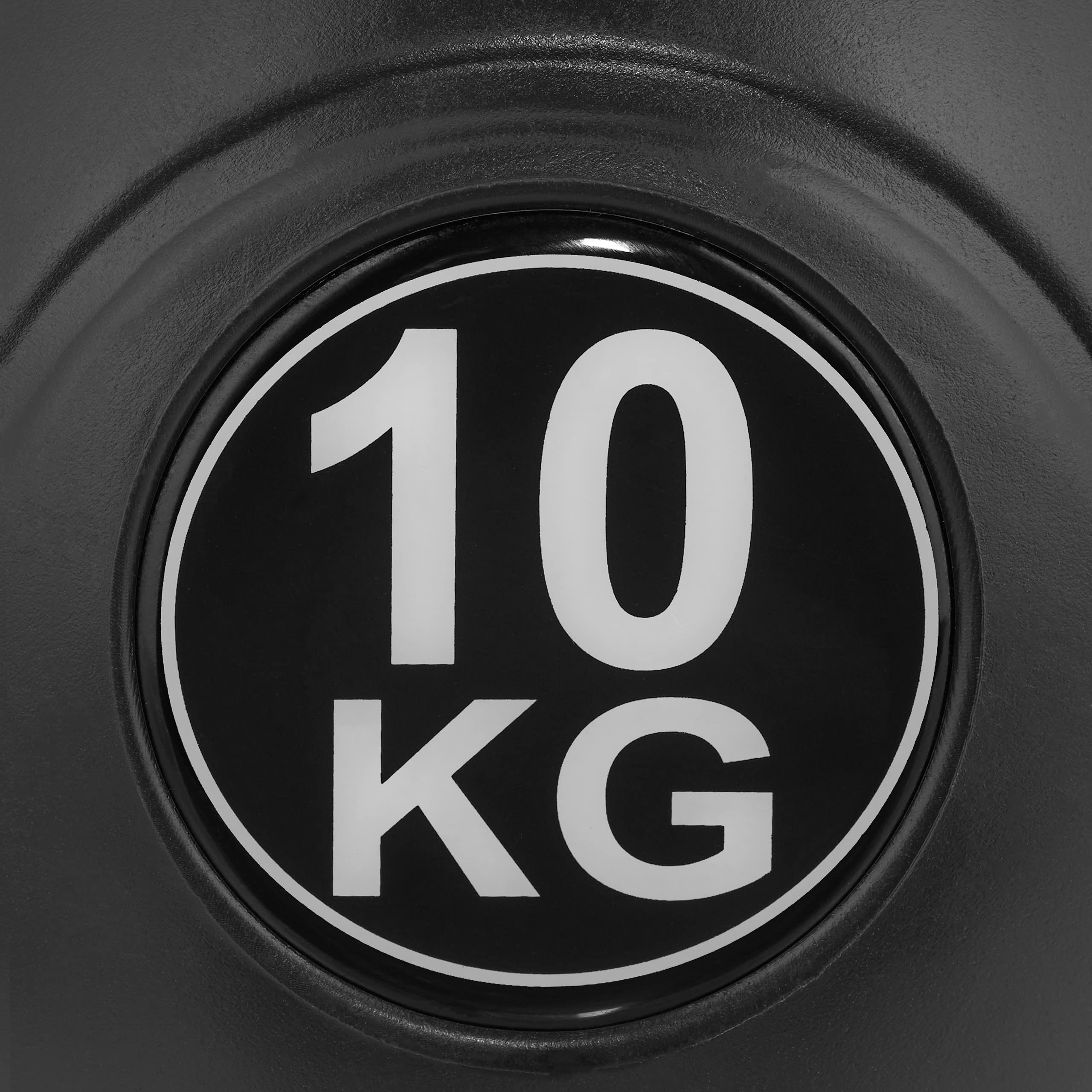 Relaxdays Kettlebell, Kugelhantel Kunststoff, entraînement de fitness, Schwunghantel, femme et homme