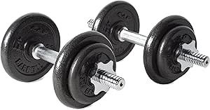 CAP Barbell 60-Pound Adjustable Dumbbell Weight Set