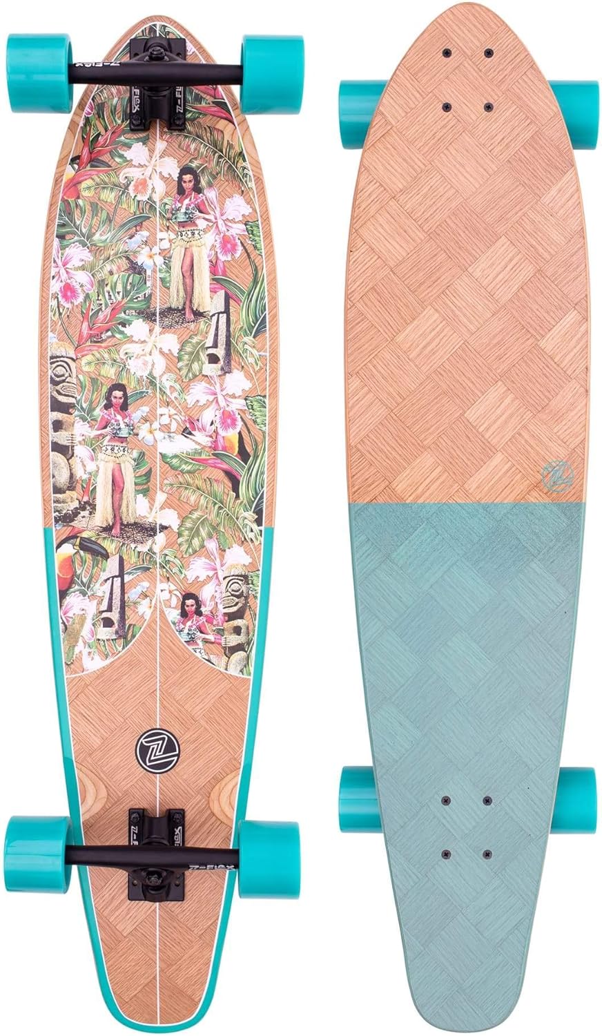 Z-Flex Skateboard - Banana Train Roundtail