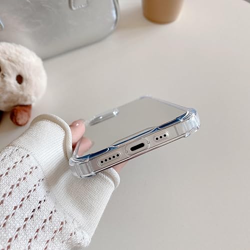 Miniatura 4 de Funda diseñada para iPhone 11 Pro, funda con espejo para niñas y mujeres protector de cuatro esquinas a prueba de golpes cubierta protectora de