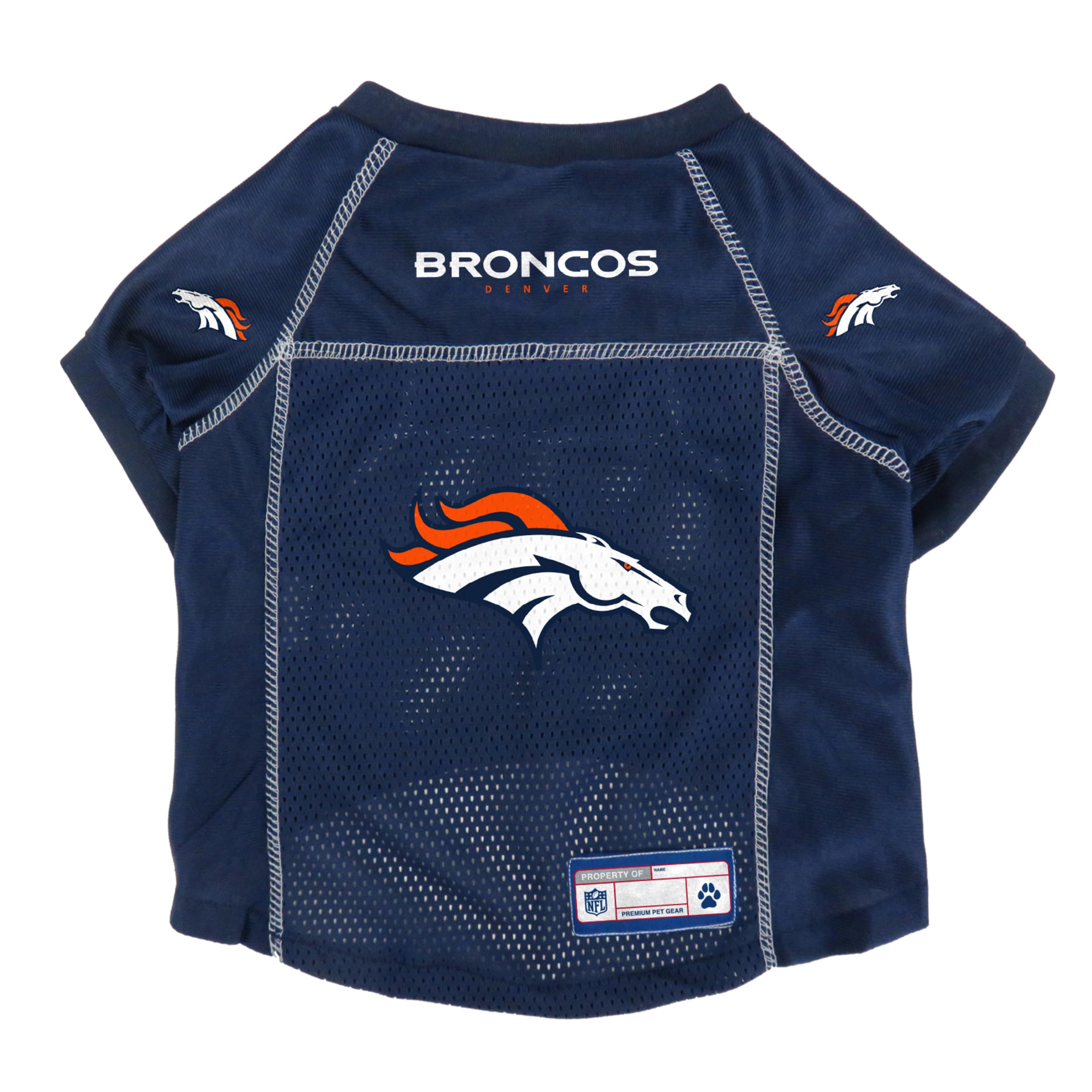 NFL Denver Broncos Pet Jersey, XL