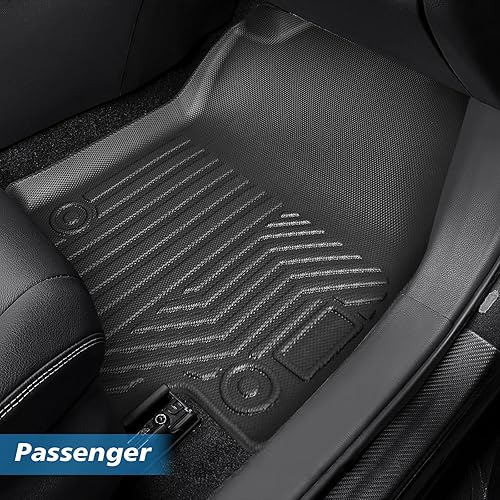 Miniatura 3 de TSLDRV 3 alfombrillas para Toyota RAV4 2024 2023-2019 (incluye híbrido) para todo tipo de clima, para accesorios Toyota RAV4 2024-2019