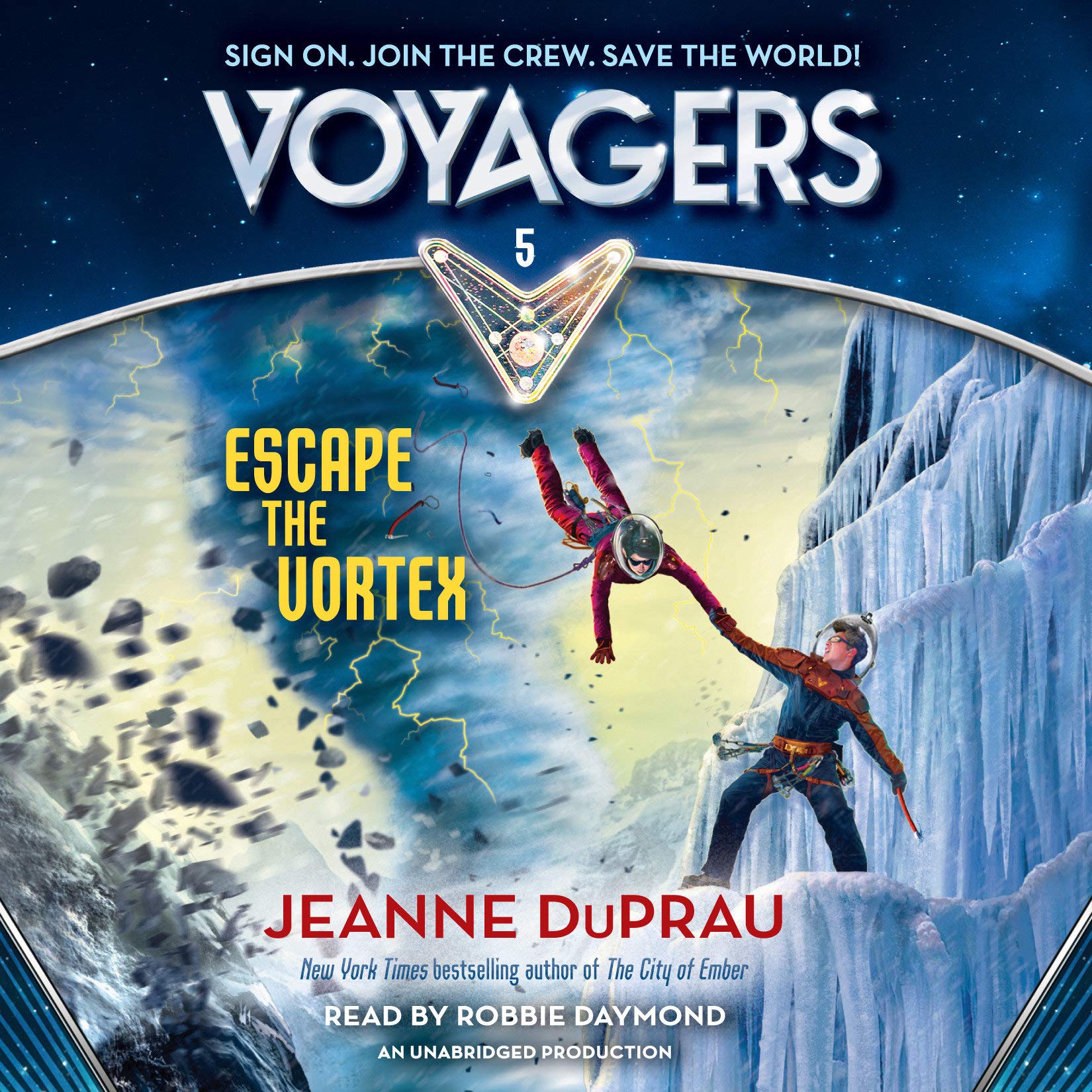 Cover art for Voyagers: Escape the Vortex (Book 5)