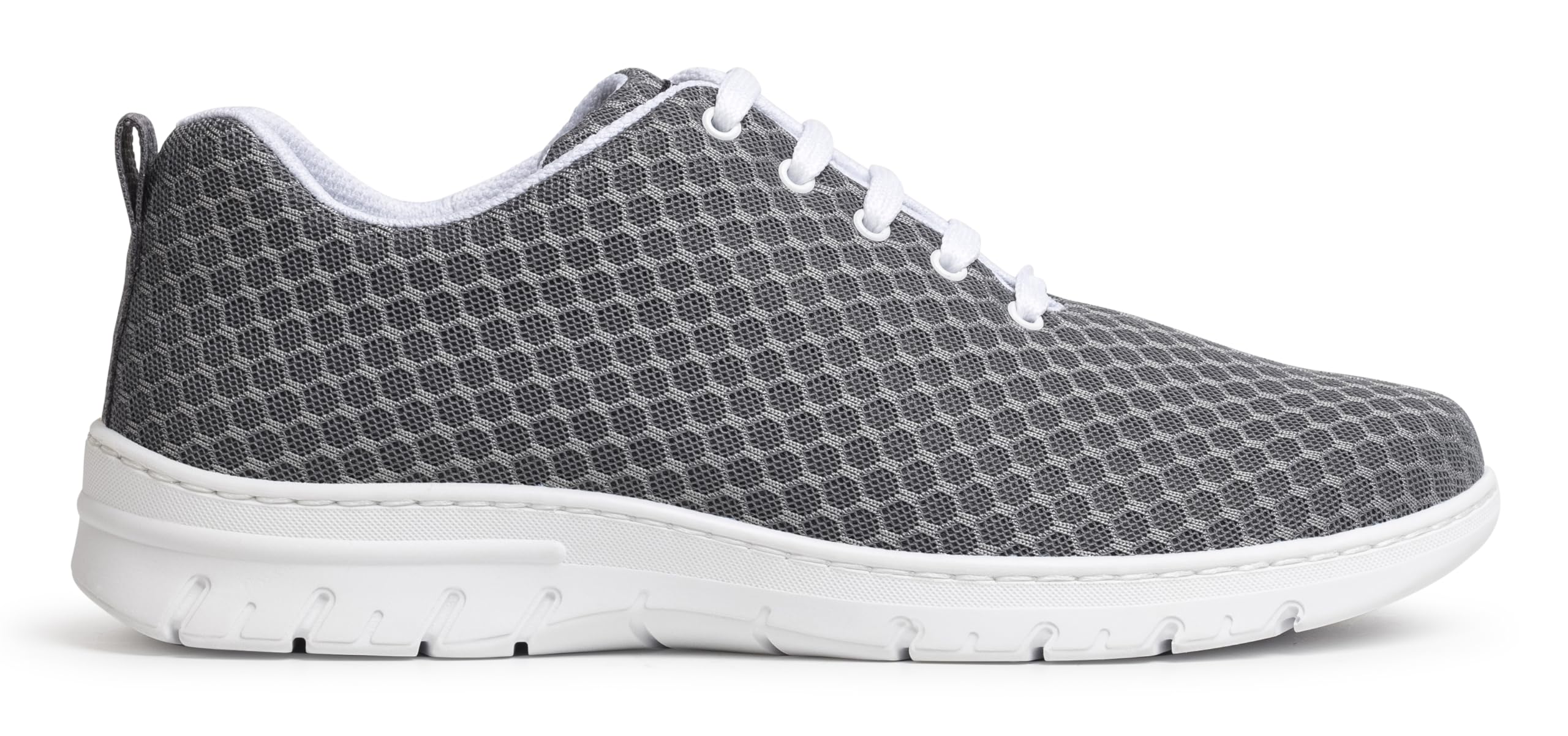 Dian Sneakersy Buty Robocze – Ultralekkie, Antybakteryjne, Antypoślizgowe Trenażer Bezpieczeństwa, Idealne dla Szpitalów, Pracowników Zdrowia, Kuchni i Sprzątania, Calpe Grey 43