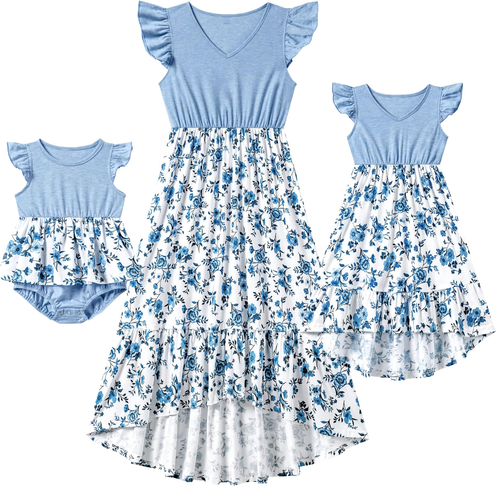 Mommy and Me Dresses - Family Matching Outfits for Women,Baby Girls - Great for Photos,Vacation and Mother's Day
