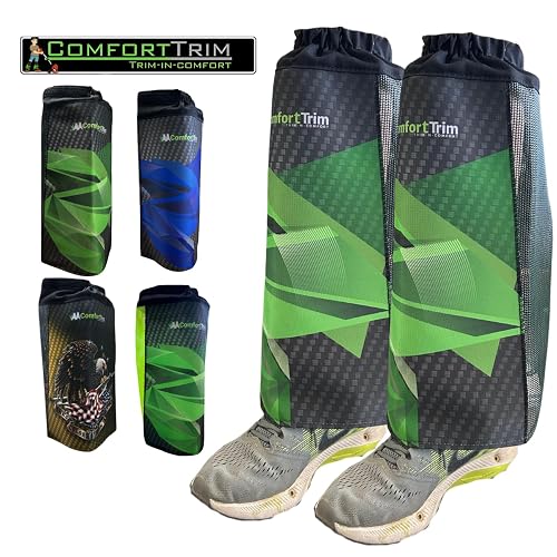 ComfortTrim Green Carbon Fiber Leg Guards