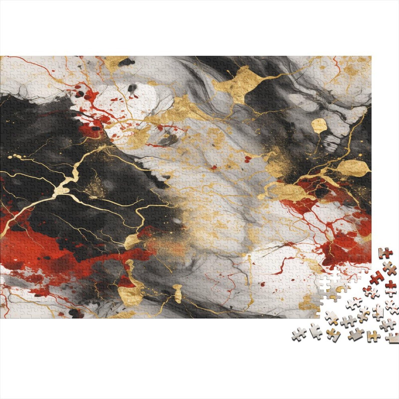 Puzzle, Malowanie Gęsi, Dorośli, Zabawa, Gęś, Puzzle, Edukacja Domowa, Gra, Zabawka, Gra Intelektualna, Zabawka Antystresowa/Style-1/1000Pcs (75X50Cm)