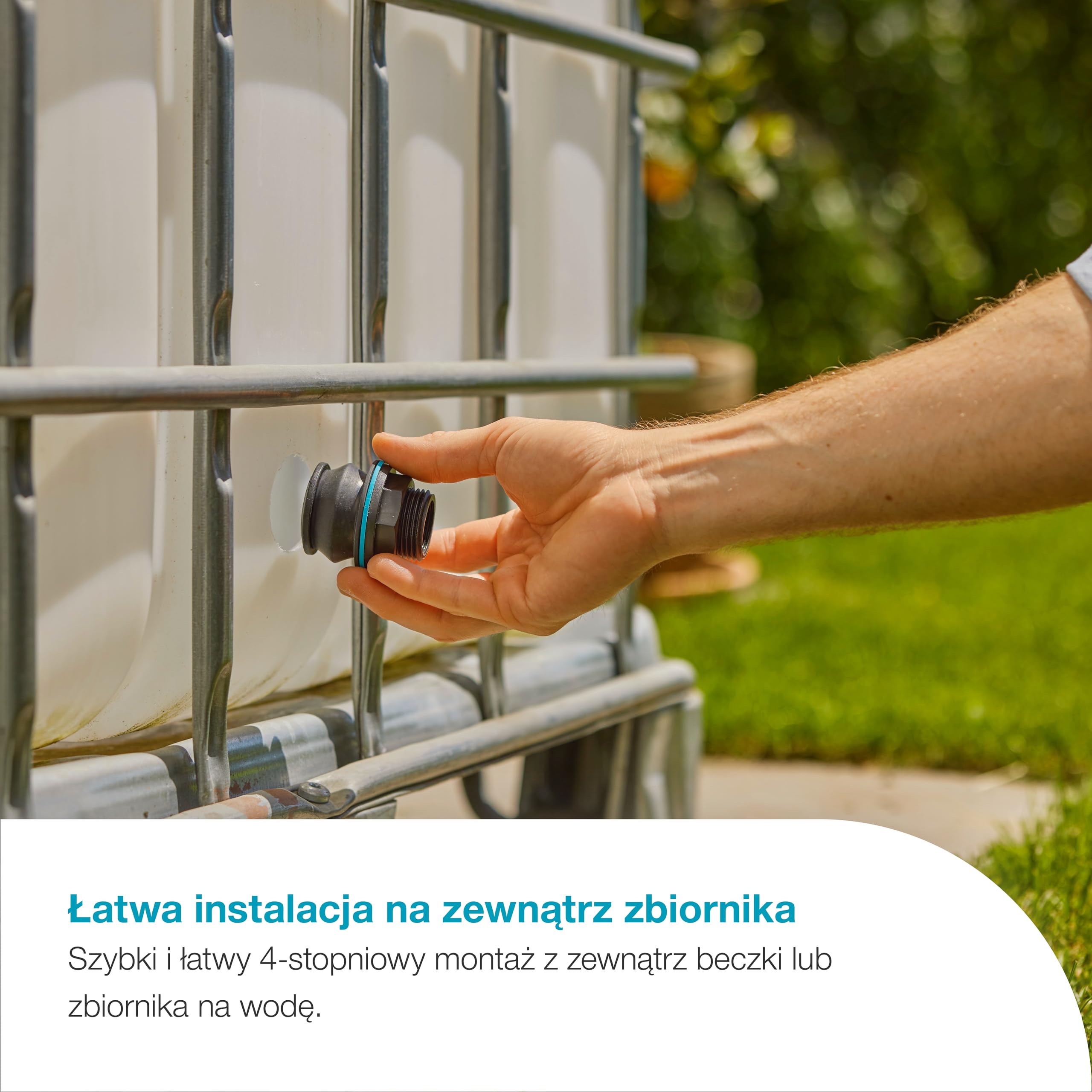 GARDENA Przyłącze zbiornika Push-In