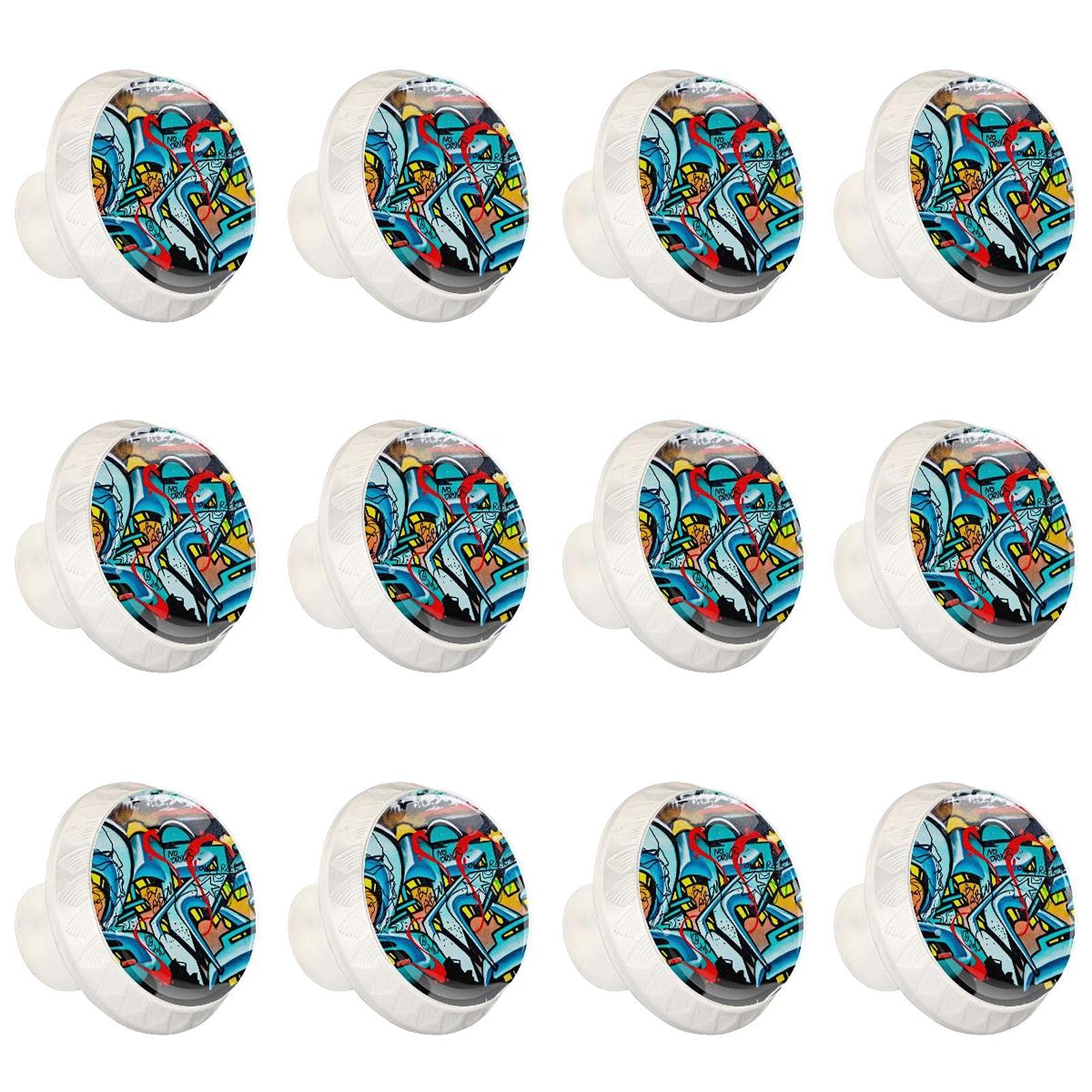 Boutons décoratifs pour relooker un meuble de cuisine poignée ronde motif voiture lot de 12