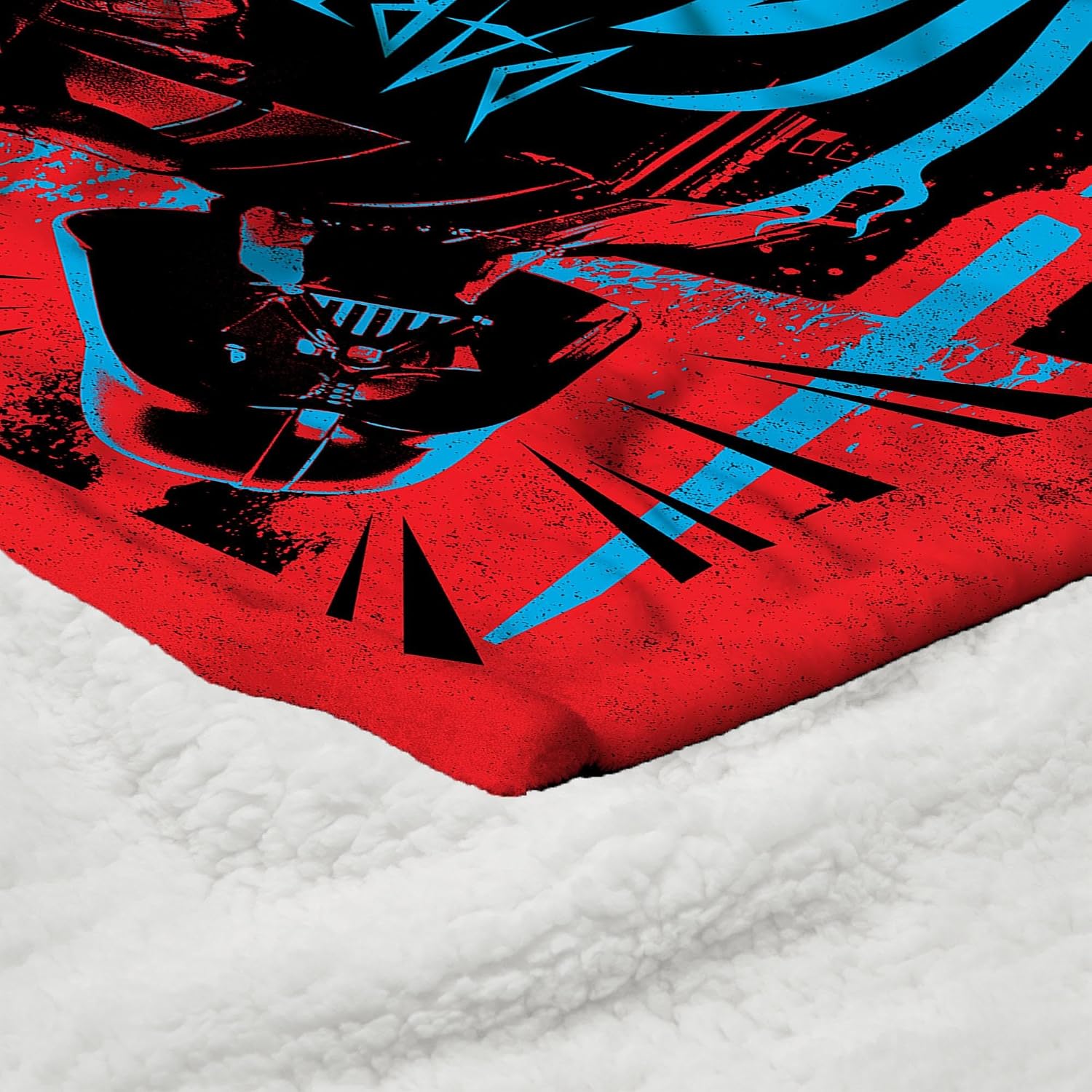 Northwest Star Wars Silk Touch Sherpa Throw Blanket, 50" x 60", Imperial Palace