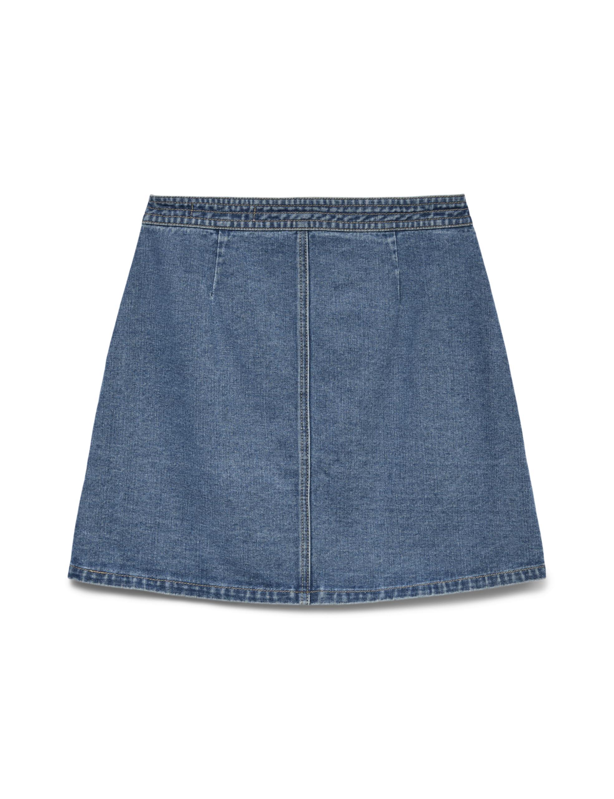 VERO MODA Vmliza Mr Short Denim Wrap Skirt Ga Noos Vmliza Mr Short Denim Wrap Skirt Ga Noos Donna (Pacco da 1)