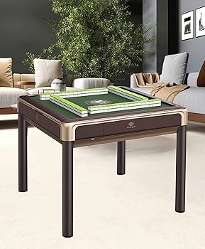 Amazon.com: 4-Legs Automatic Mahjong Table with Wheels and 4