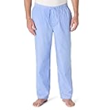 Mens Straight-Fit Woven Pajama Pant with Pockets