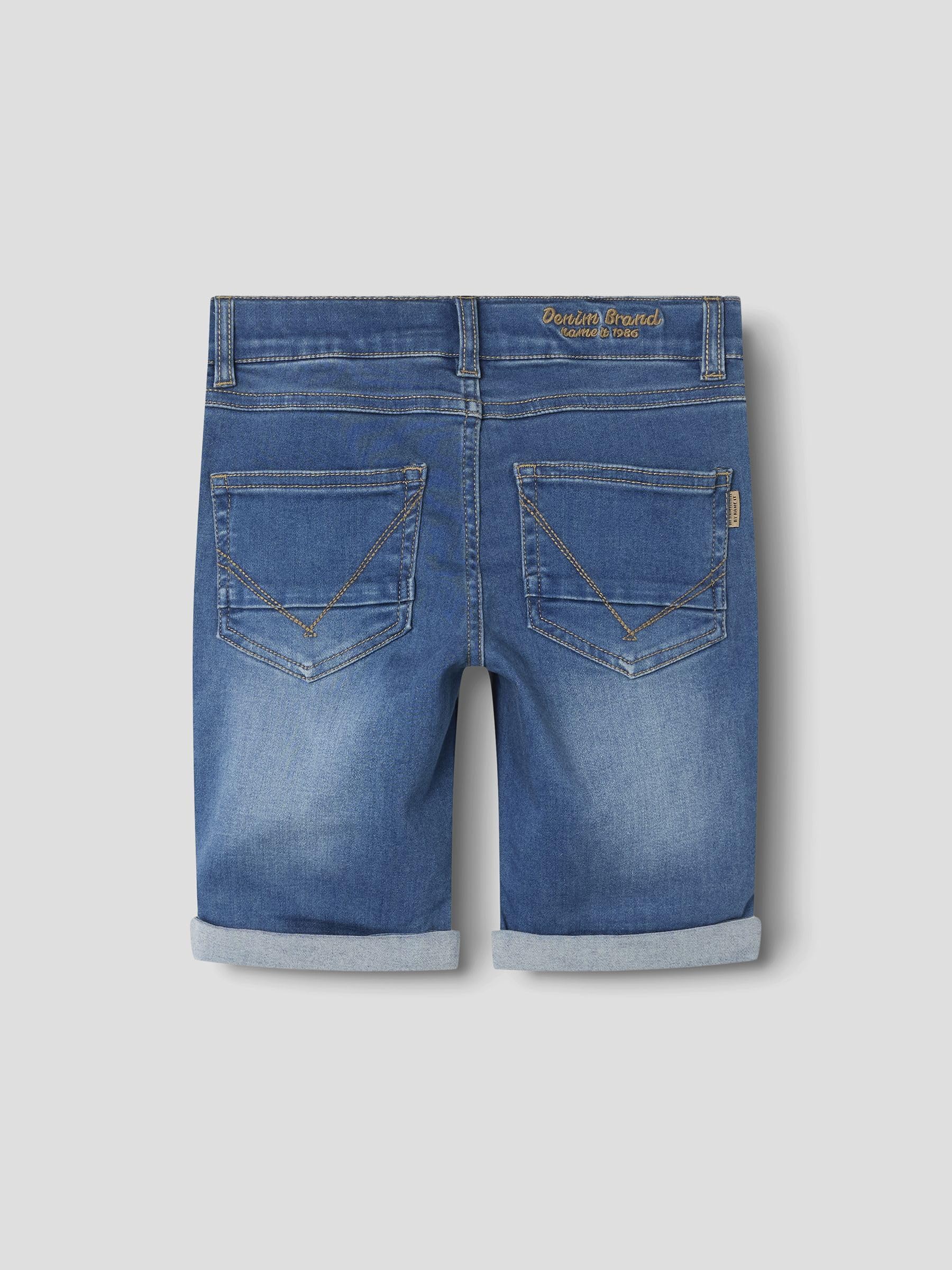 Name It - Nkmtheo Xsl DNM L Shorts 6622-cl Noos, Pantaloncini Bambini e Ragazzi