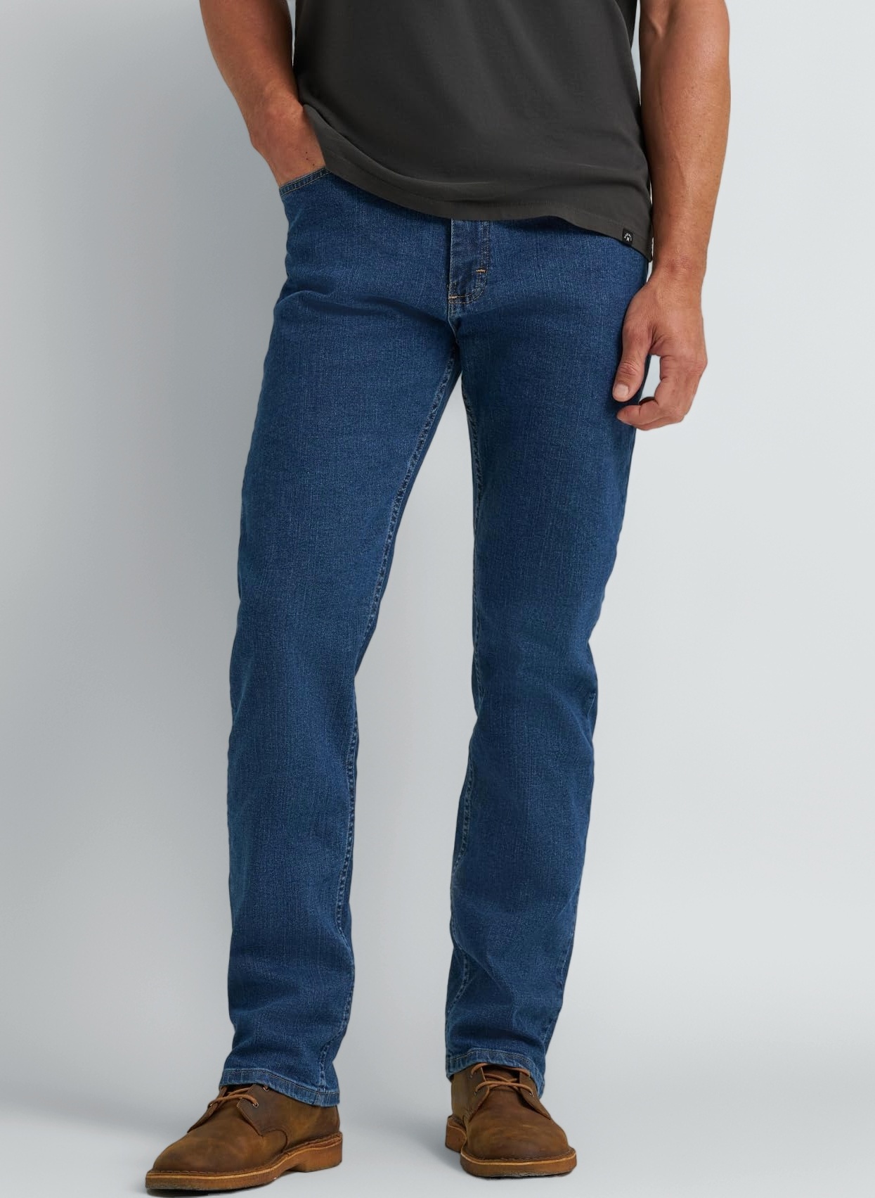 Wrangler Authentics Herren Big & Tall Classic Comfort-Waist Jeans